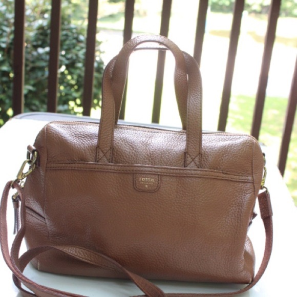 Fossil leather satchel - Picture 14 of 15